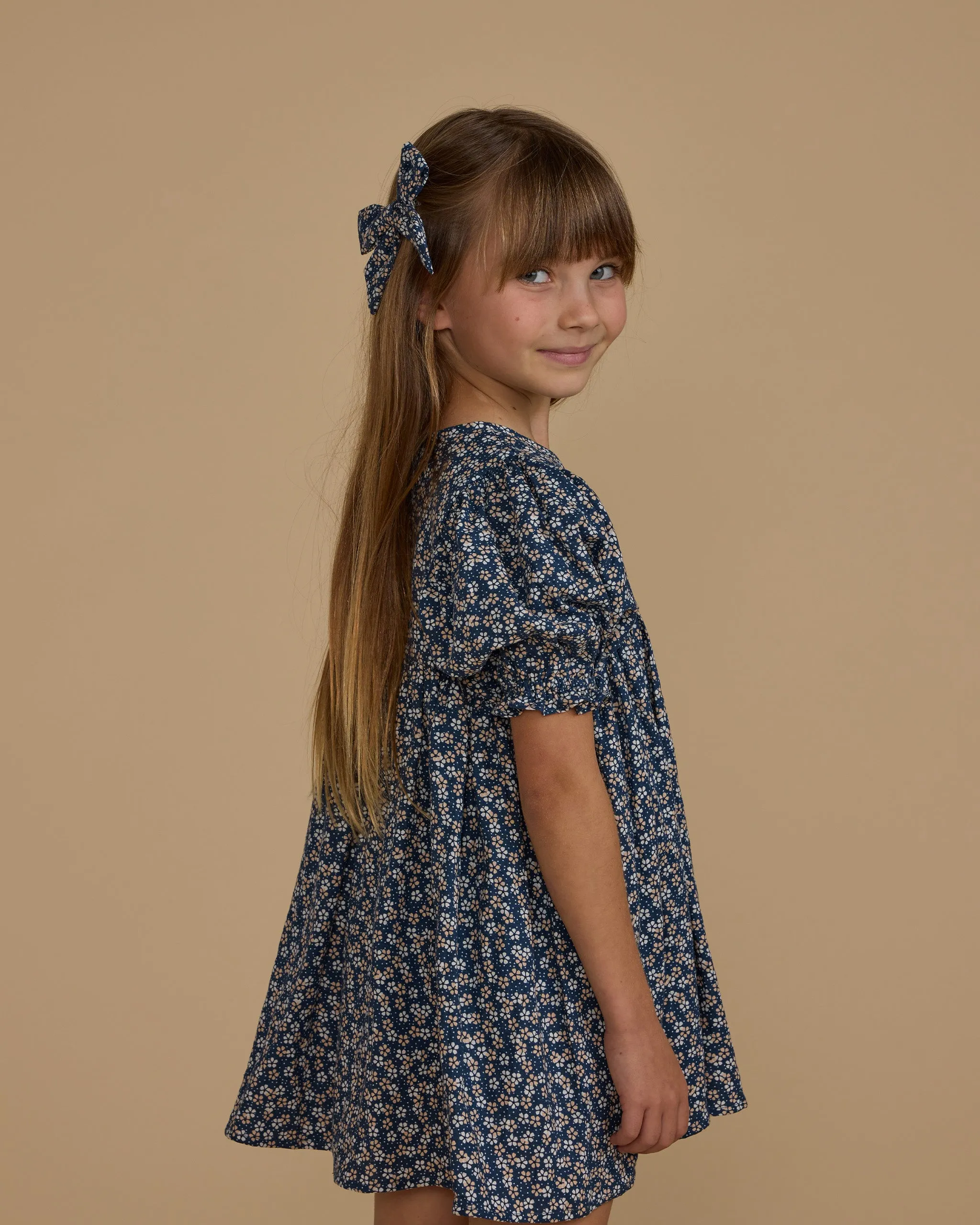 Jolene Dress || Blue Floral