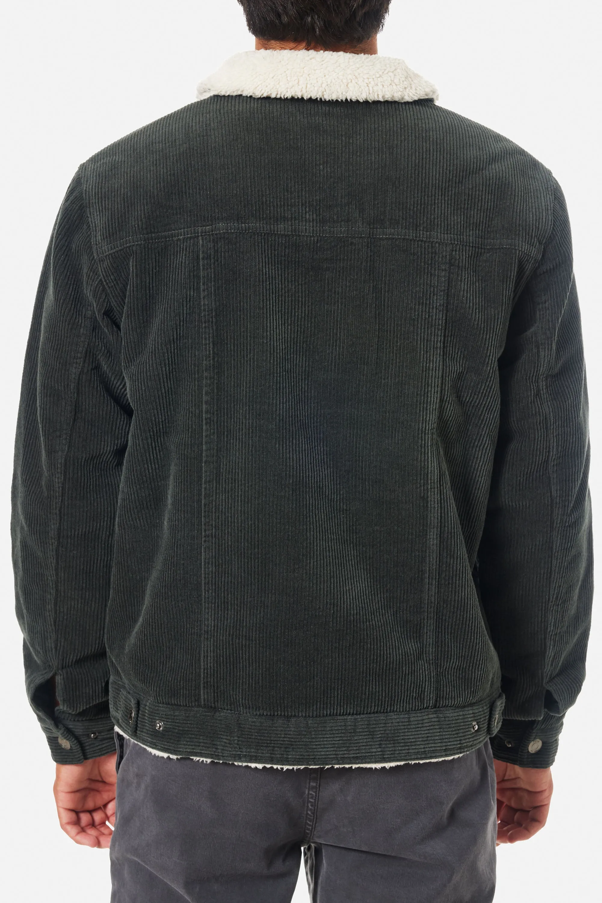 KATIN HARRIS CORDUROY JACKET - BLACK WASH