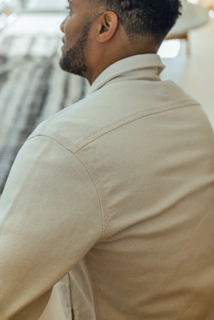 Kato The Anvil JK Sashiko Button Up Ivory SS24