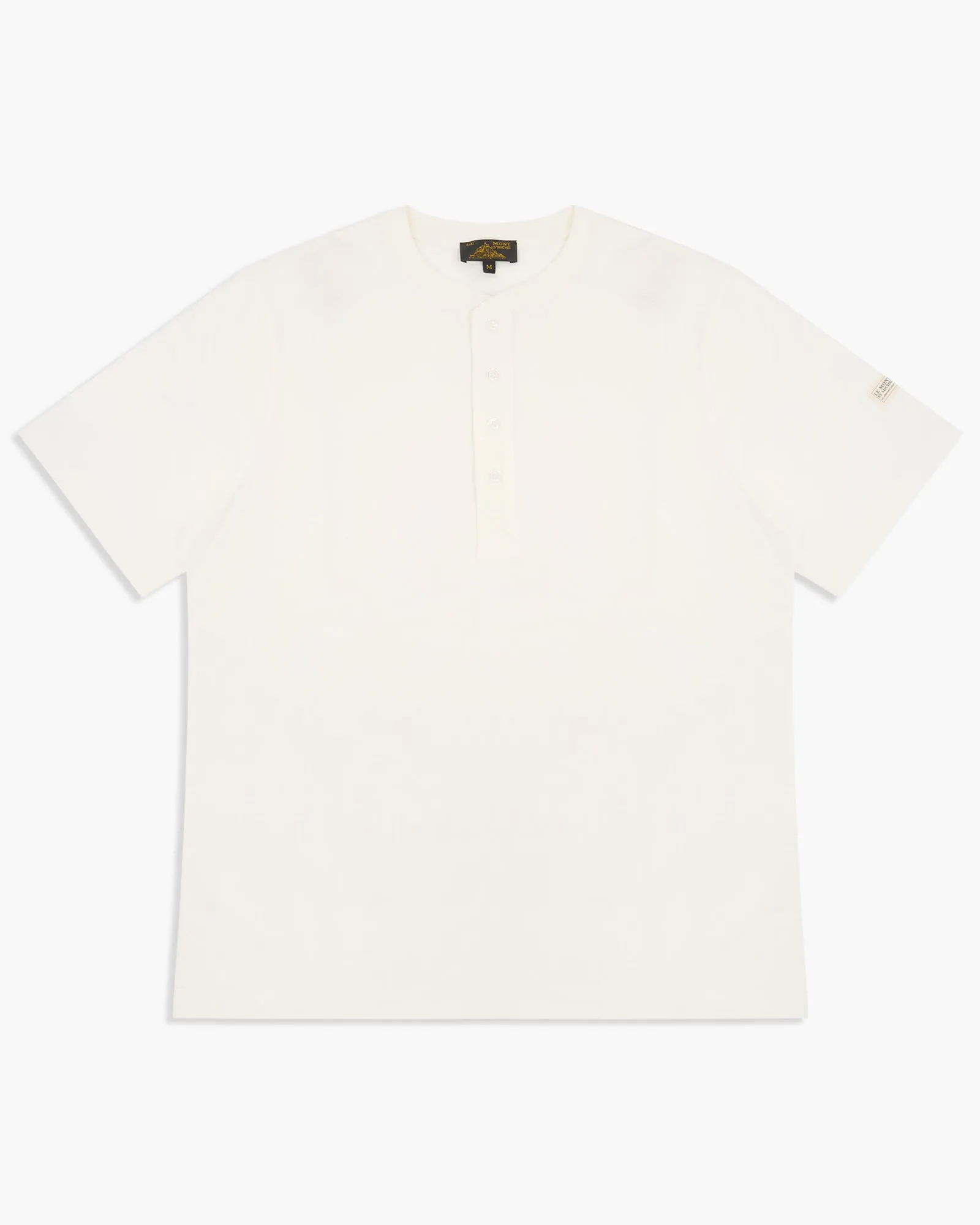 Le Mont St Michel Trenor Henley Tee - Off White