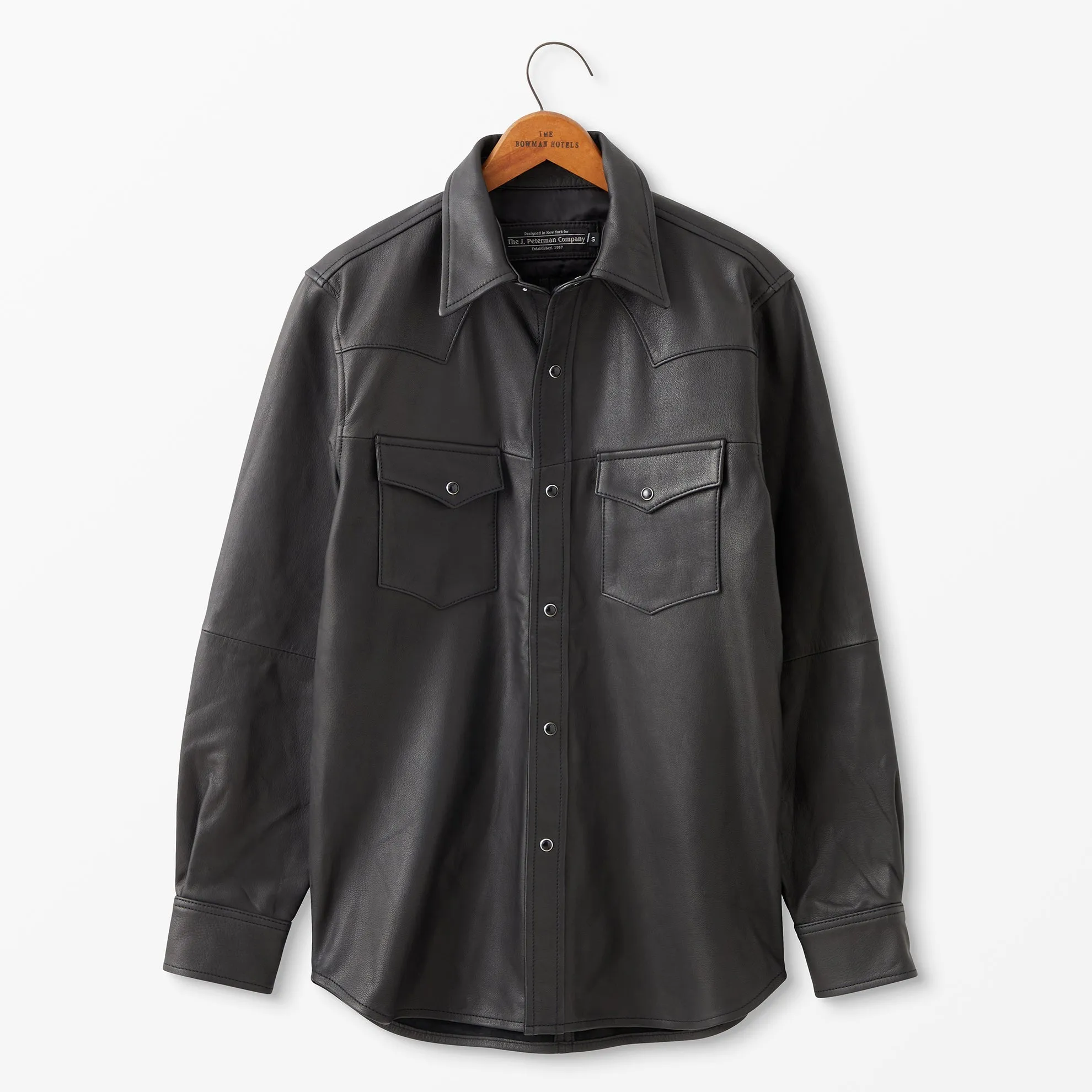 Leather Badlands Shirt Jacket