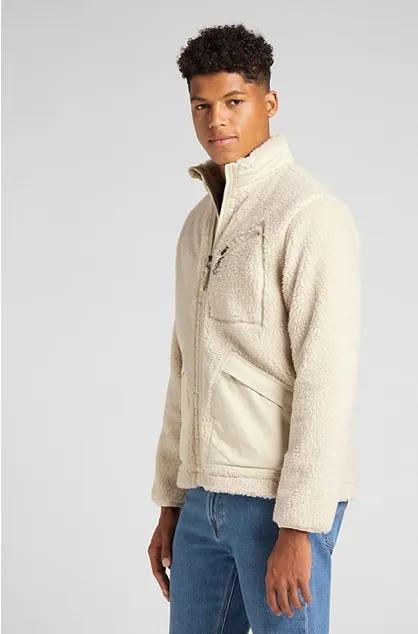 Lee Giacca Sherpa Full Zip L88FNXSX papyrus