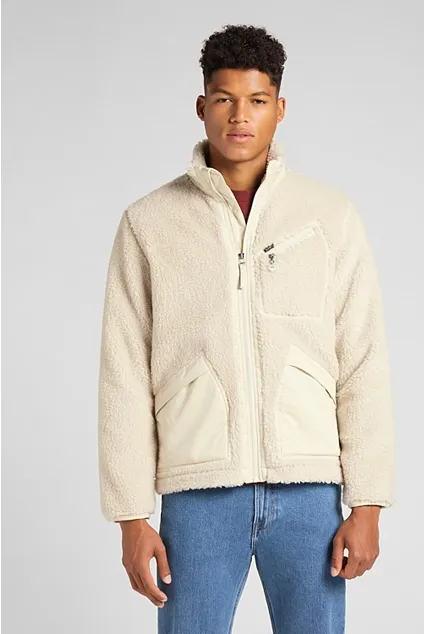 Lee Giacca Sherpa Full Zip L88FNXSX papyrus