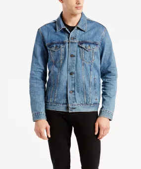 Levi's Men's Trucker Jacket - Medium Stonewash