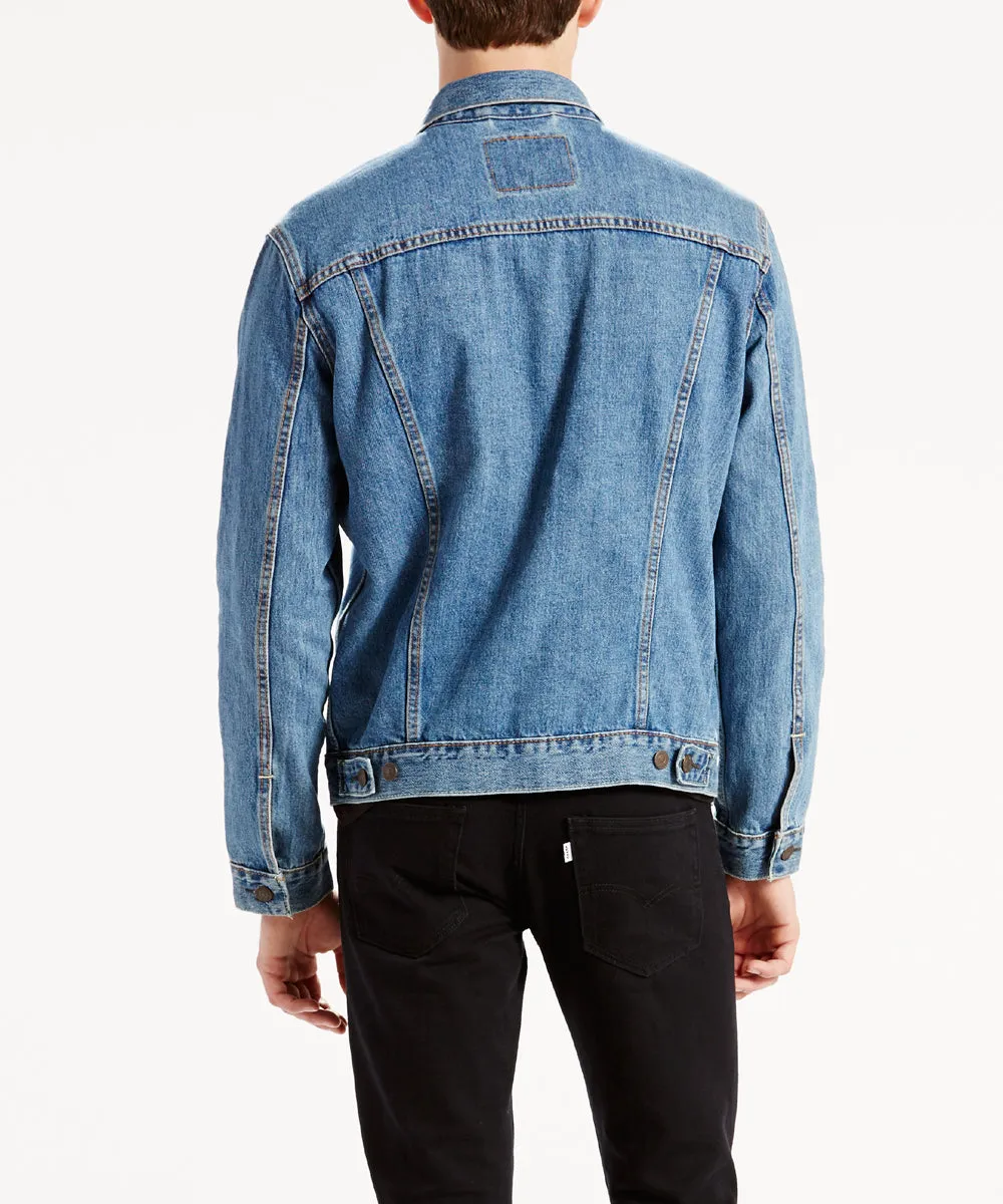 Levi's Men's Trucker Jacket - Medium Stonewash