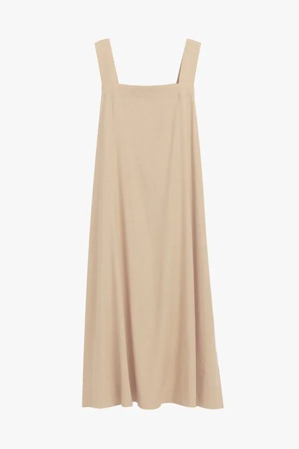 Linen Tie-Back Dress