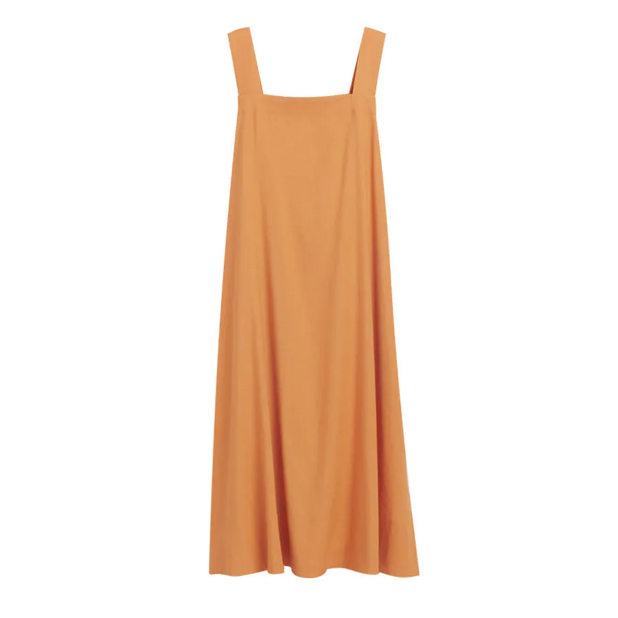 Linen Tie-Back Dress