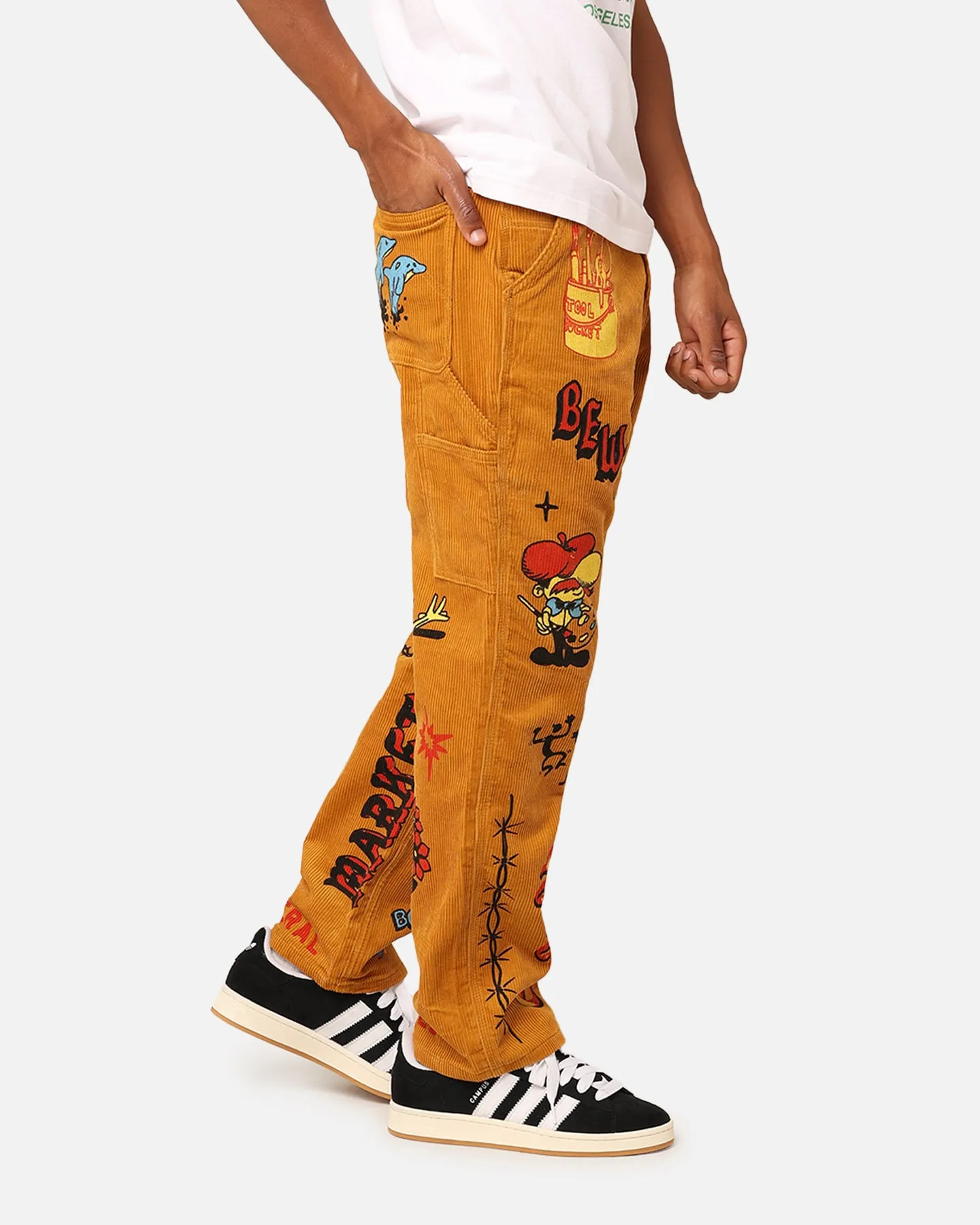 Market Boosted Club Corduroy Pants Rattan