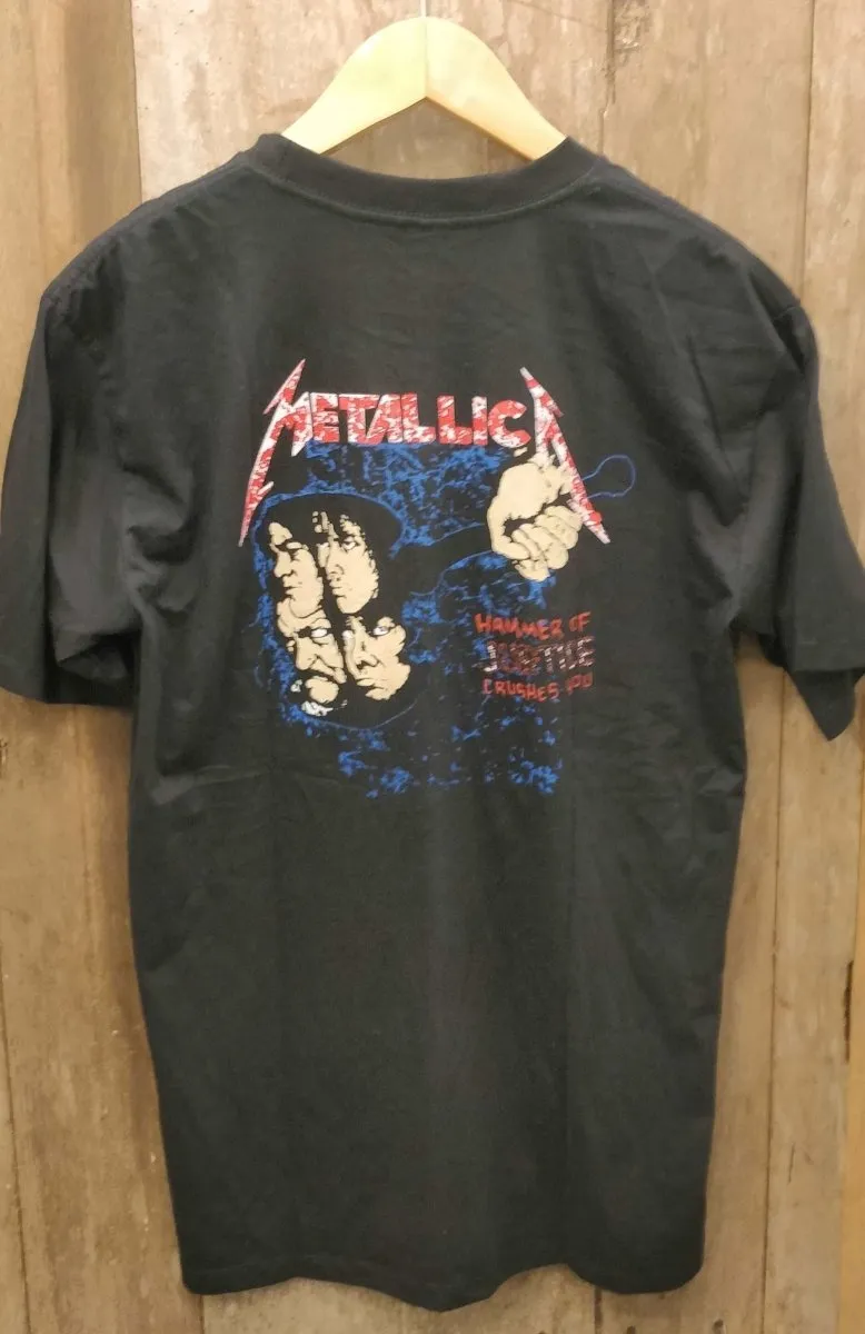 METALLICA 100% Cotton New Vintage Band T Shirt