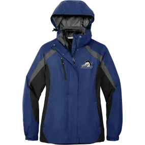 Mid-State Mustangs Ladies Colorblock 3-in-1 Jacket