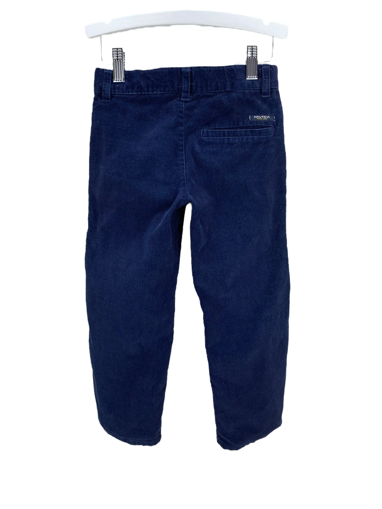 Nautica, Boys' Corduroy Pant, Navy, Size 6