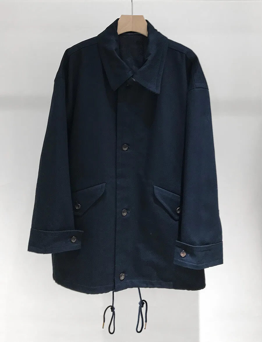 Navy Corduroy Country Jacket