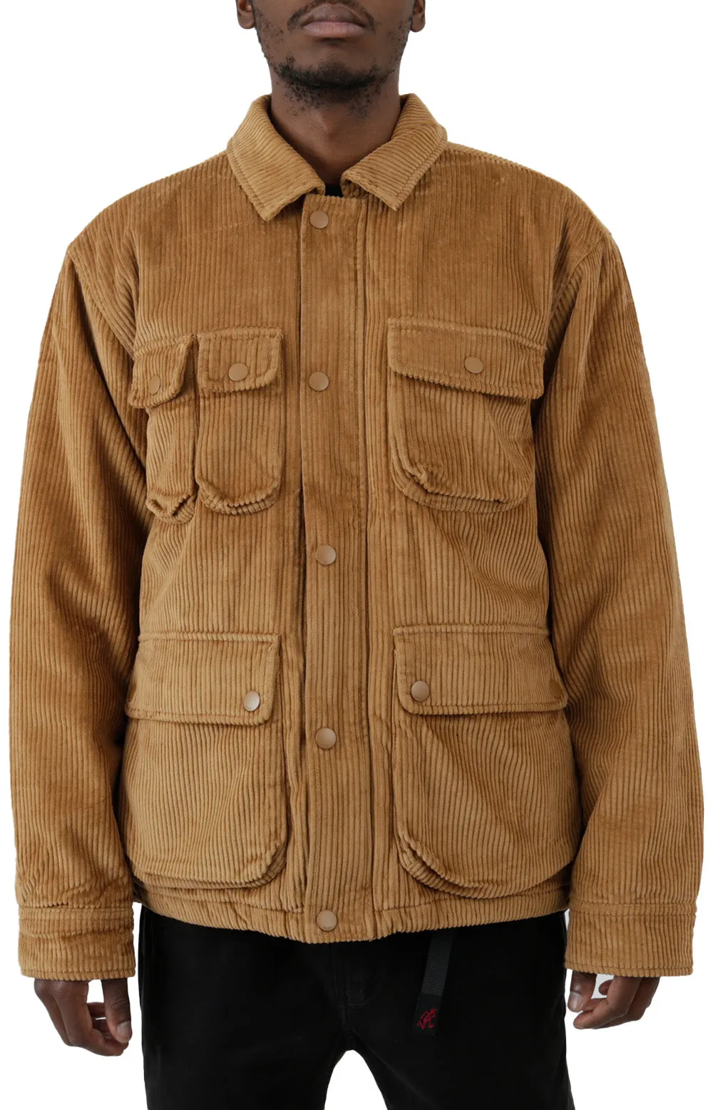 OBEY Corduroy Jacket - Catechu Color