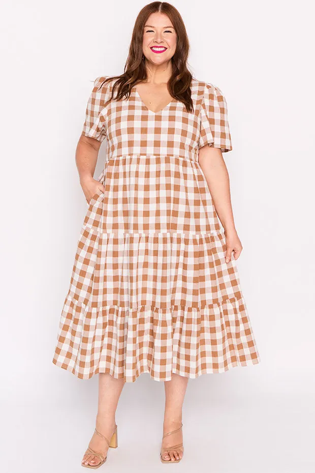 Percy Brown Gingham Dress