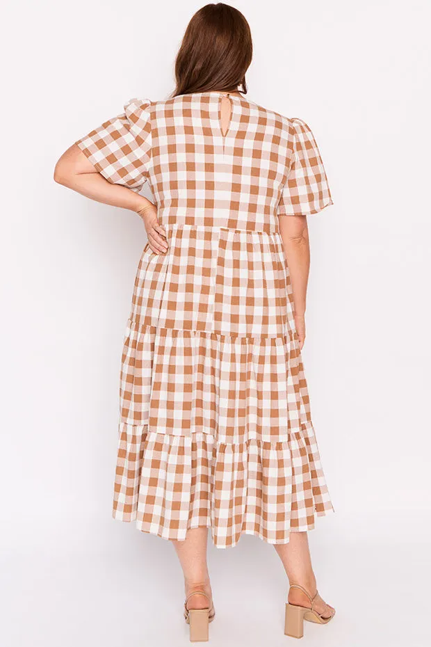 Percy Brown Gingham Dress