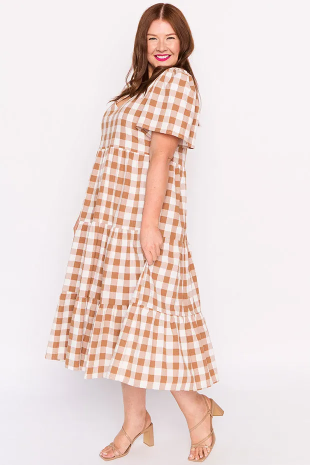 Percy Brown Gingham Dress