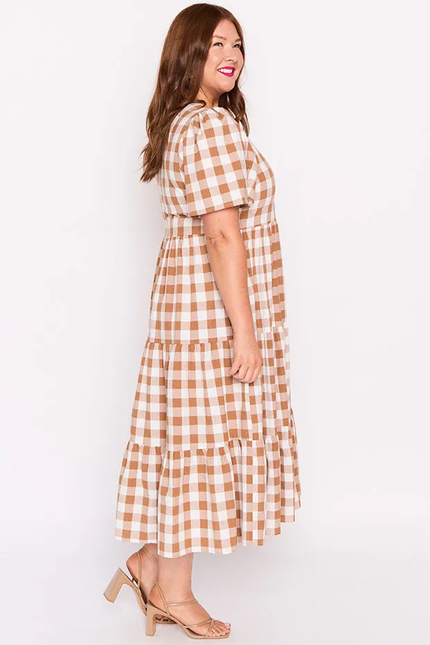 Percy Brown Gingham Dress