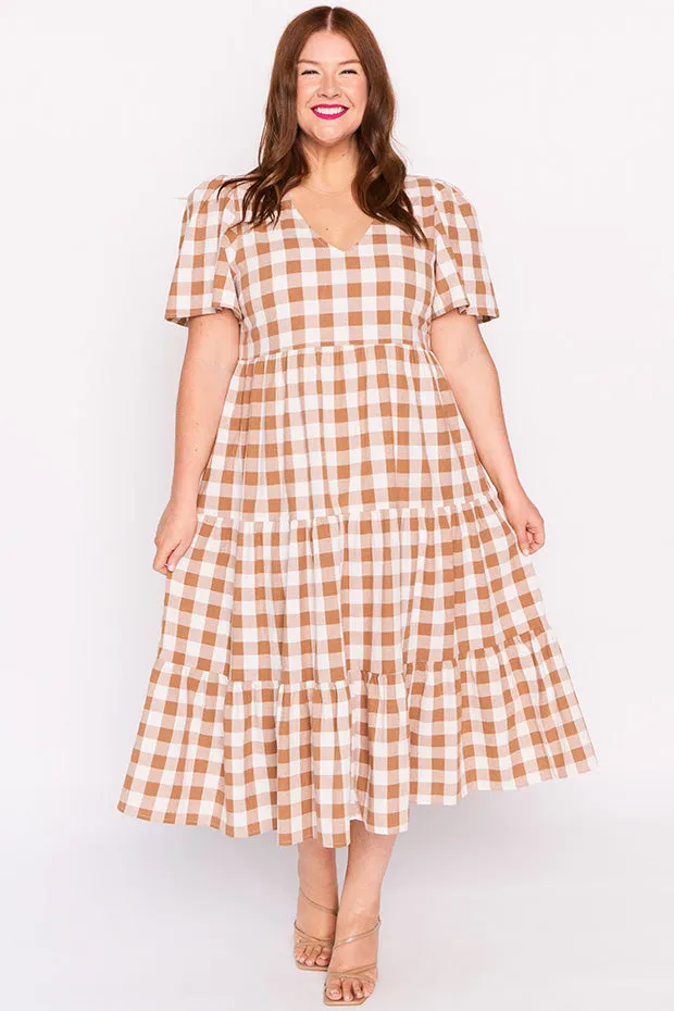 Percy Brown Gingham Dress