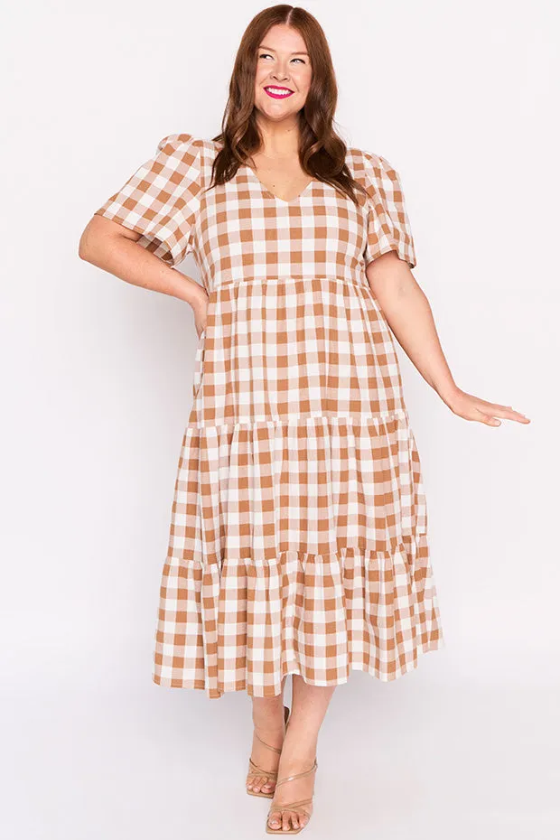 Percy Brown Gingham Dress