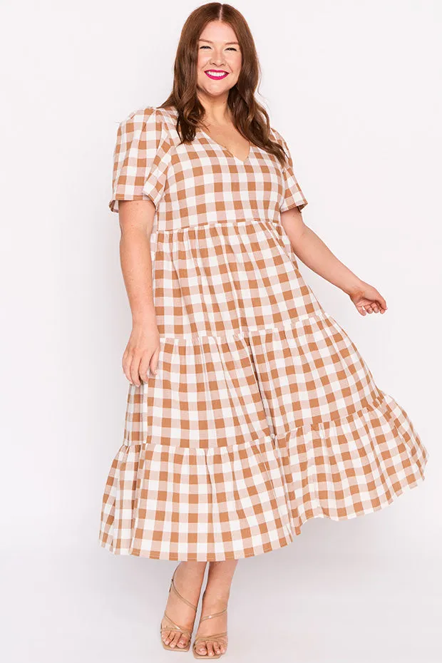 Percy Brown Gingham Dress