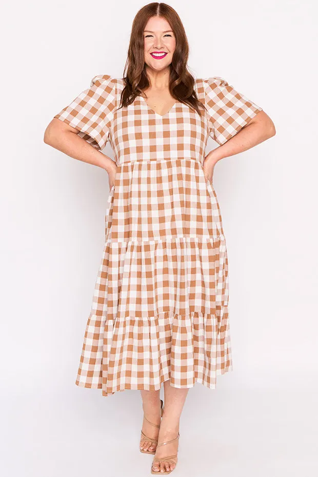 Percy Brown Gingham Dress