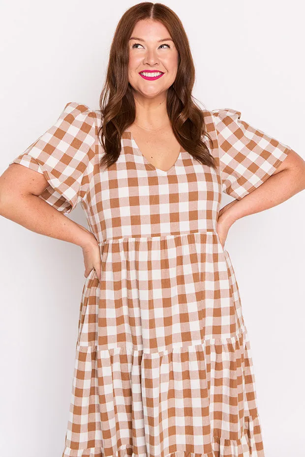 Percy Brown Gingham Dress