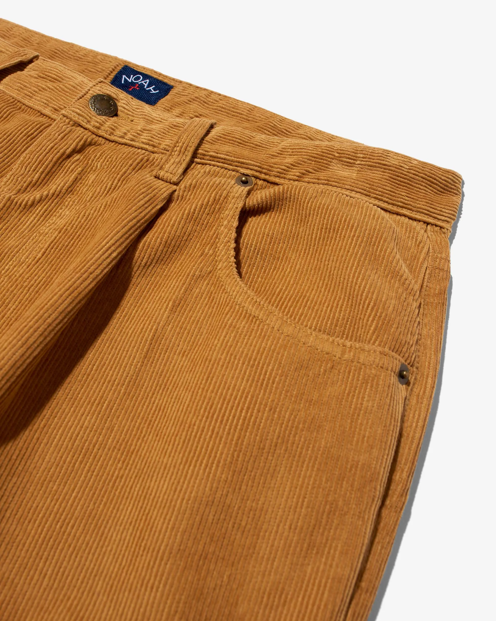 Pleated Corduroy Jeans