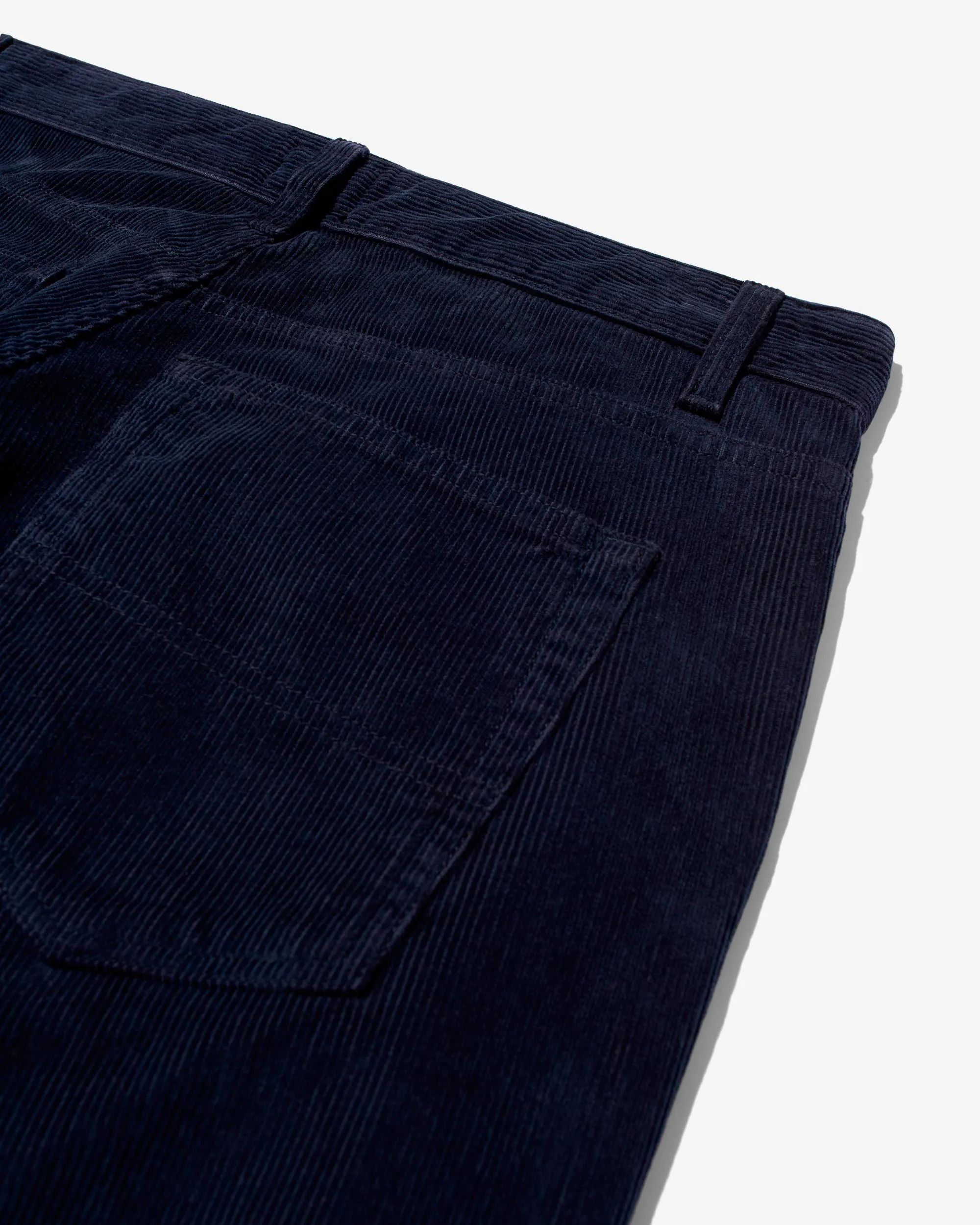 Pleated Corduroy Jeans