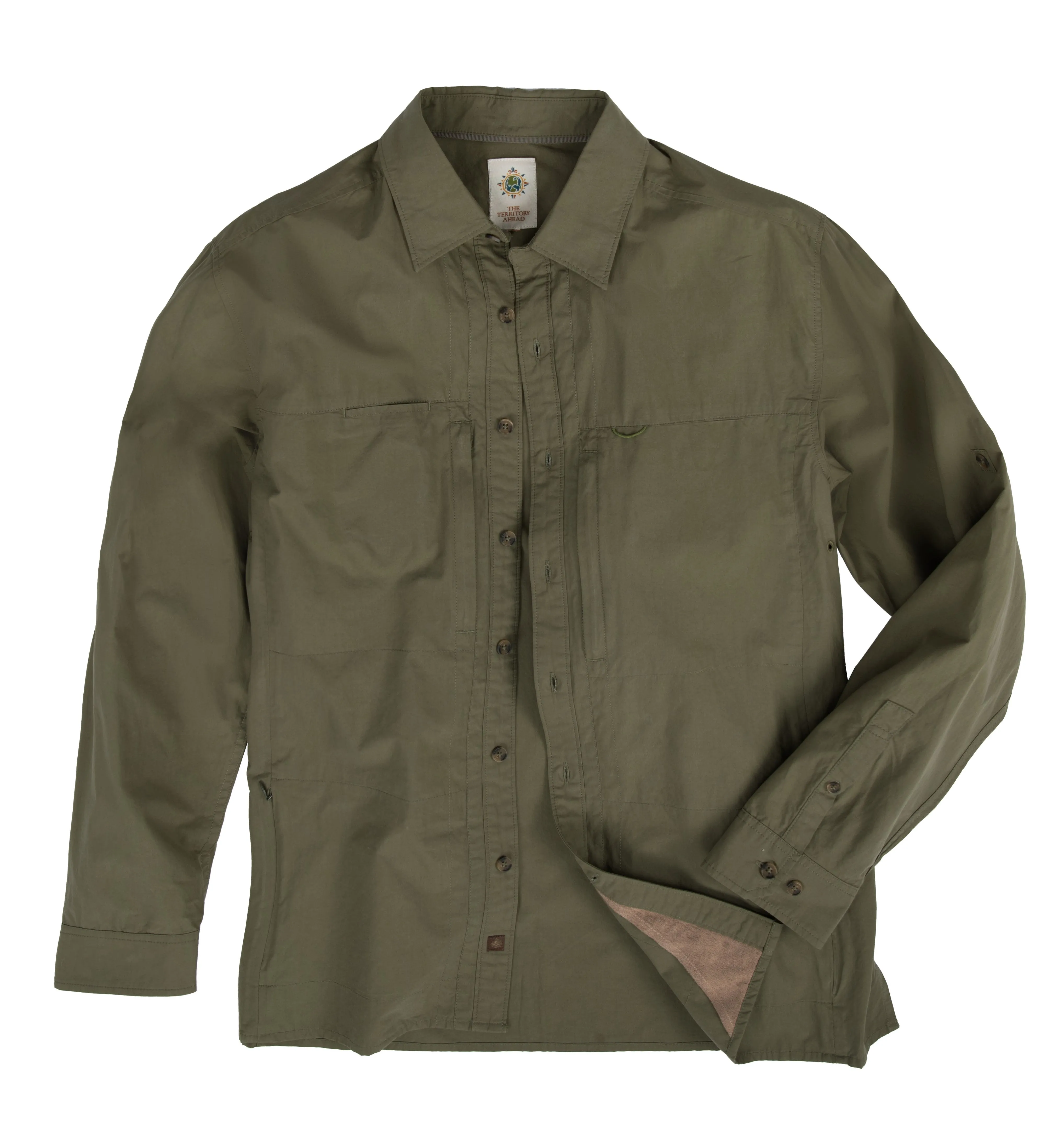 Poplin Bureau Chief Traveler Shirt Jac - Tall