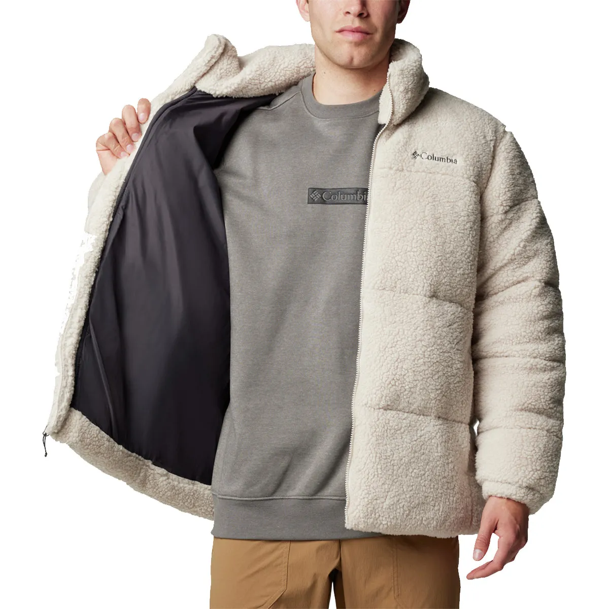 Puffect™ II Sherpa Jacket - Dark Stone