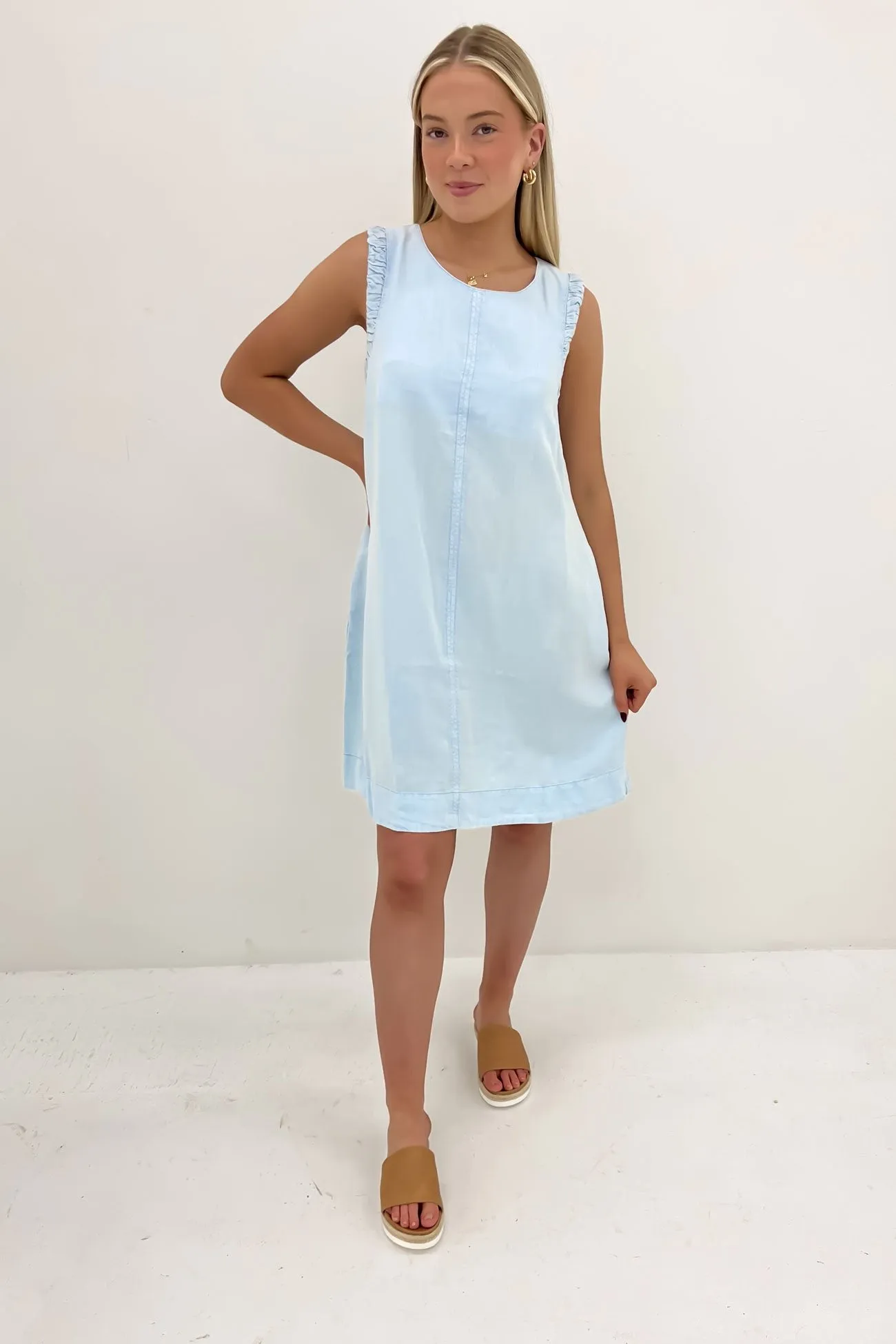 Quinn Dress Light Blue