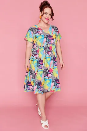 Savannah Kenzie Retro Dress