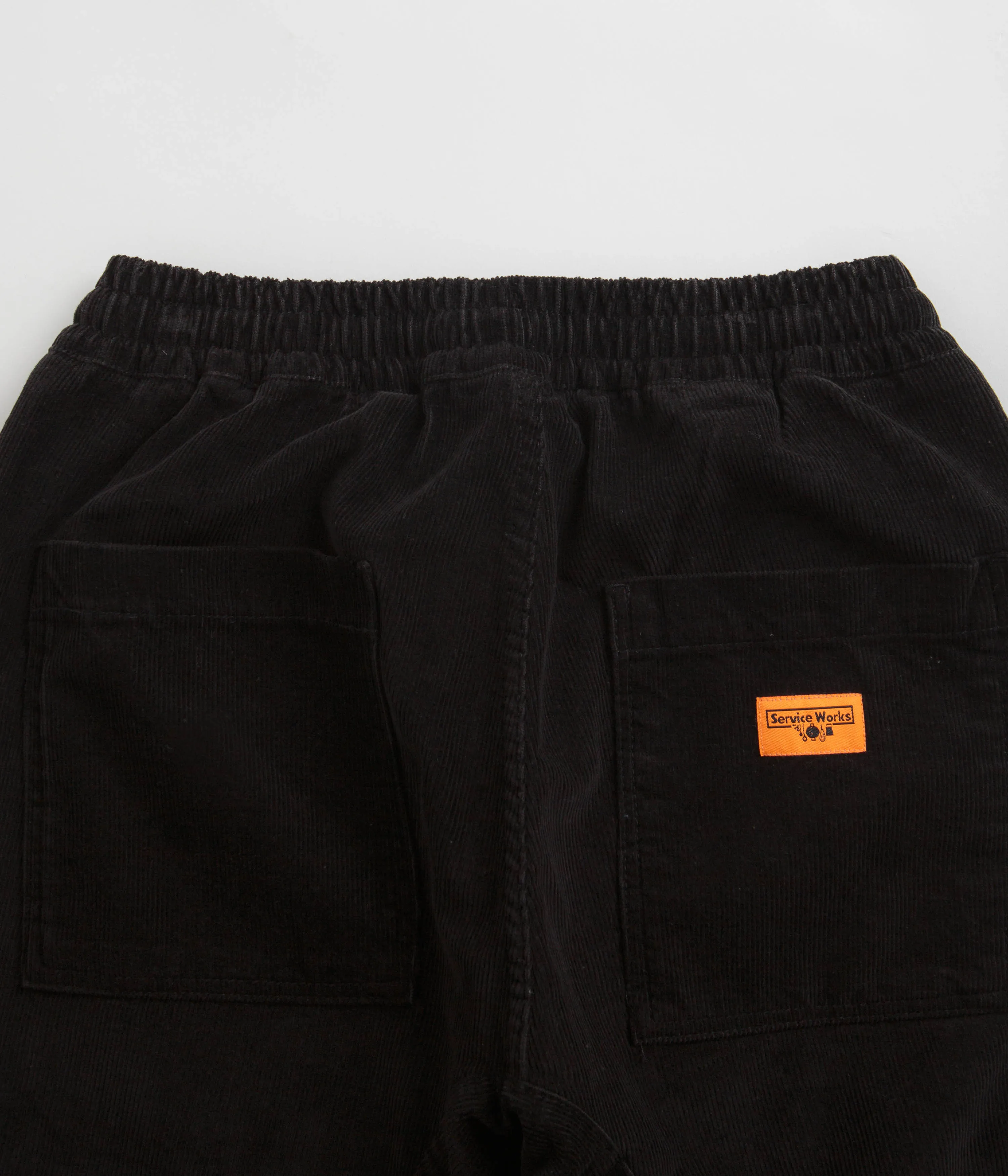 Service Works Classic Corduroy Chef Pants - Black