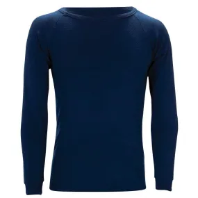 Sherpa Kids Polypro Long Sleeve Top - Navy