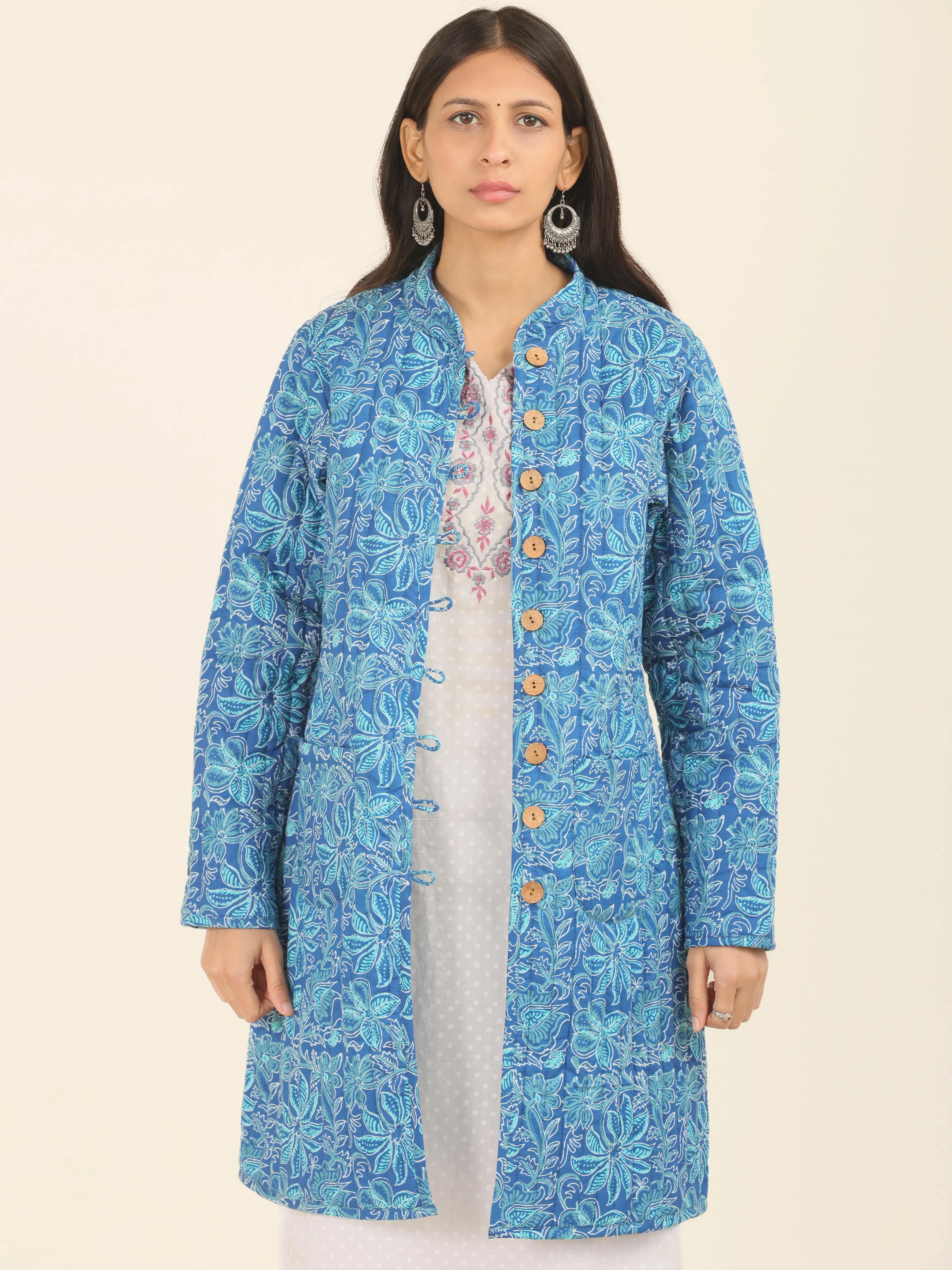 Shishir Myra Quilted Reversible Jacket