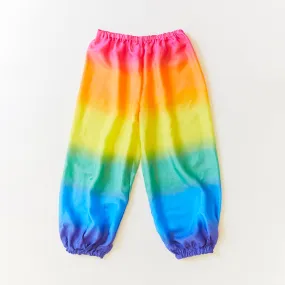 Silk Genie Trousers - Rainbow