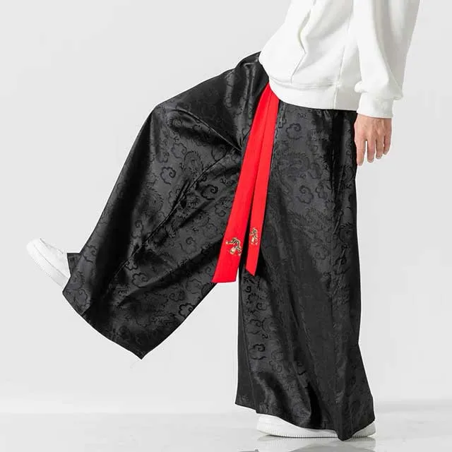 Silky Hakama Pants