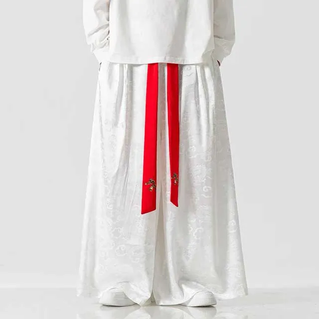 Silky Hakama Pants