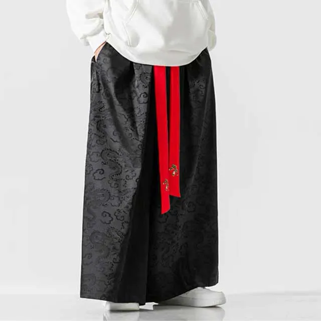 Silky Hakama Pants