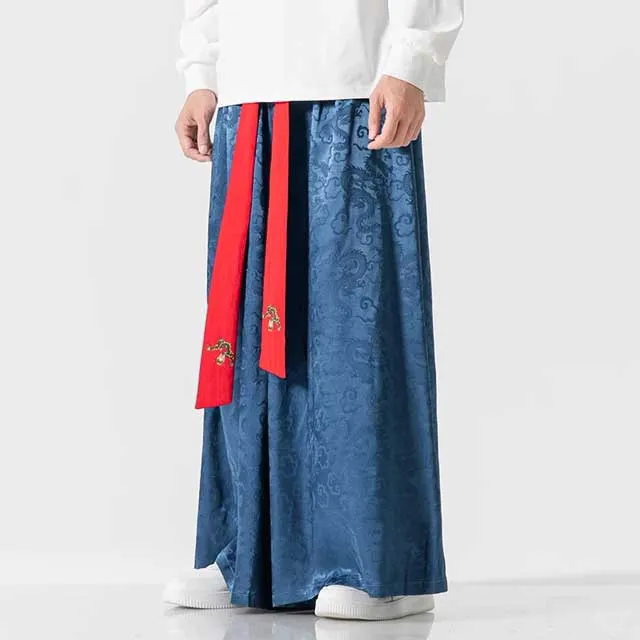 Silky Hakama Pants