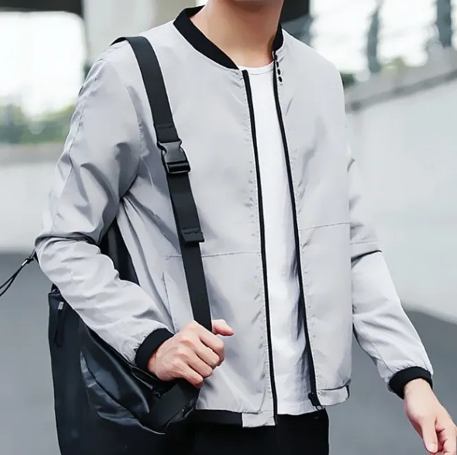 Slim Men Bomber Jacket