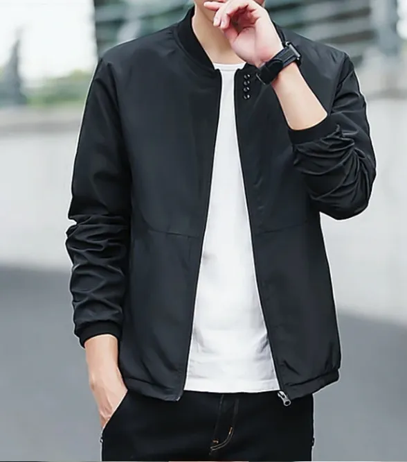 Slim Men Bomber Jacket