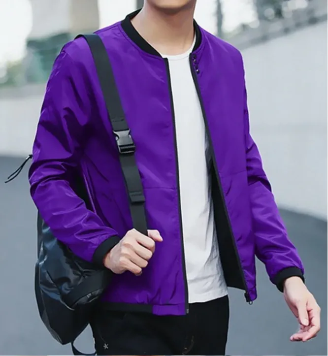 Slim Men Bomber Jacket