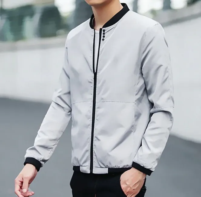 Slim Men Bomber Jacket