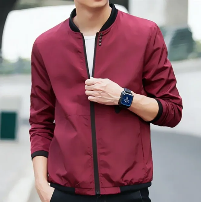 Slim Men Bomber Jacket