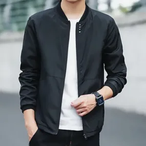 Slim Men Bomber Jacket