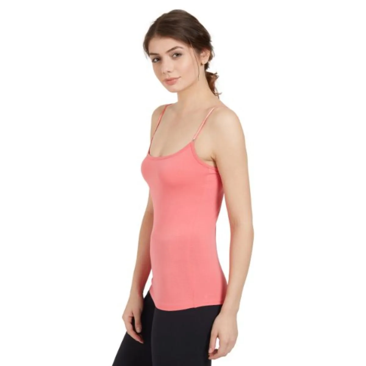 Solid Cotton spandex Camisole (PACK OF 2) SC-7