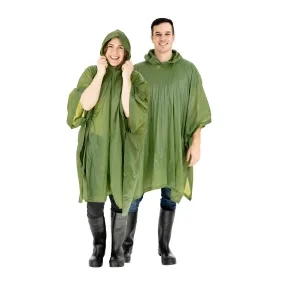 Stansport Vinyl Poncho - 52 In X 80 In - O.D.