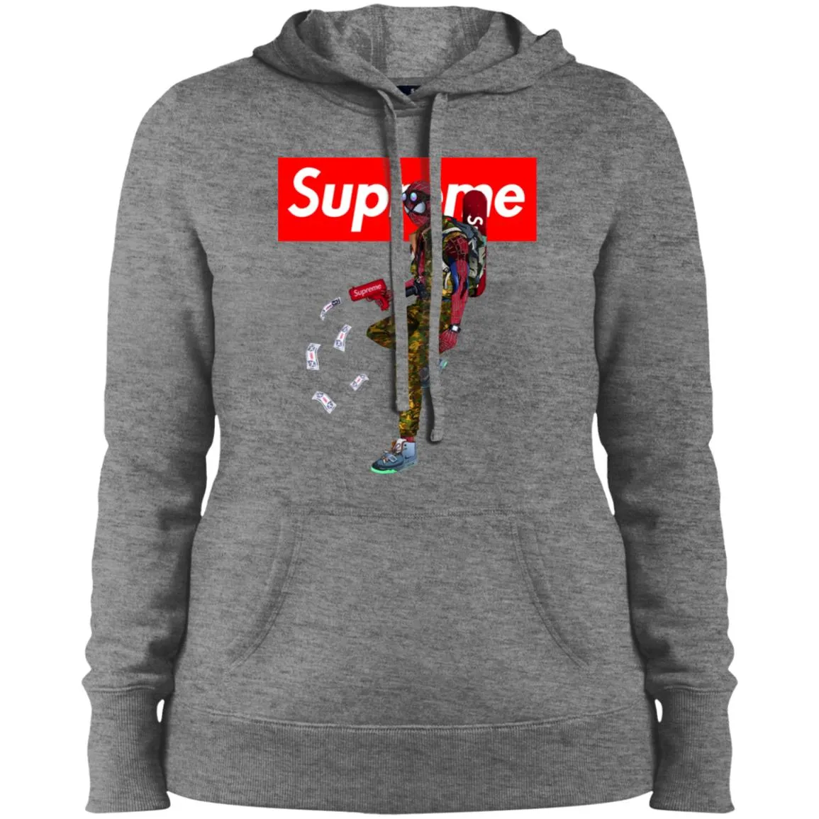 Supreme Spider Man Best T-shirt Women Hooded Sweatshirt