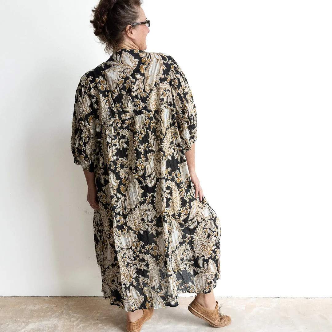 The Wanderer Tunic Dress - Paisley Nouveau